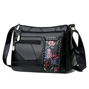 liuta women shoulder bag multiple pockets bag ladies crossbody purse