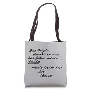 vintage christmas classic it’s a wonderful life tote bag