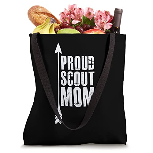 Proud Scout Mom - Parent Mother of Boy Girl Club Tote Bag