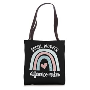 social worker difference maker social workers month tote bag