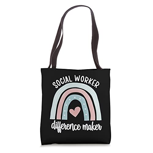 Social Worker Difference Maker Social Workers Month Tote Bag