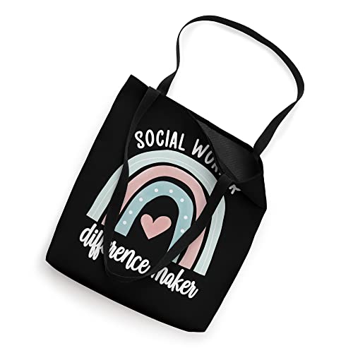 Social Worker Difference Maker Social Workers Month Tote Bag