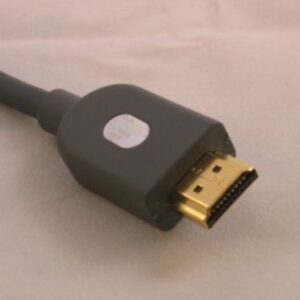 Microsoft Xbox 360 Black HDMI Cable (Retail Packaging)