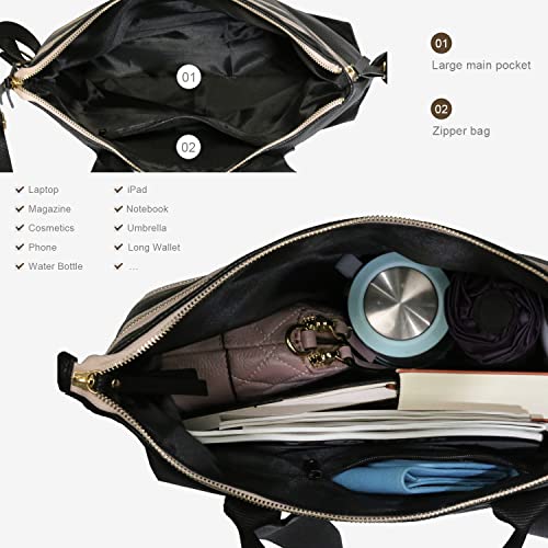 MIXX SHUZ Fashionable PU Leather Backpack Casual Daypack Large Capacity Lightweight Travel Bag Tote Purse for Women