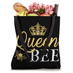 Queen Bee Graphic Beekeeper Hive Beekeping Honey Bee Lover Tote Bag