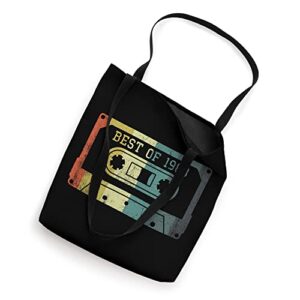 Best Of 1983 Birthday Vintage Cassette Tape Tote Bag