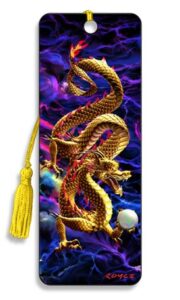 3d dragon royce bookmark – by artgame (golden dragon)