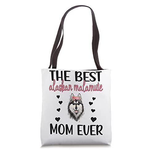 Best Alaskan Malamute Mom Alaskan Malamute Mama Tote Bag