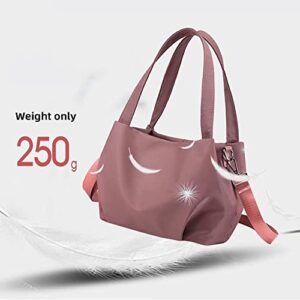 SULCET Shoulder Bag for Women Ladies Nylon Satchel Purses Lightweight Crossbody Handbag Travel Tote Purses