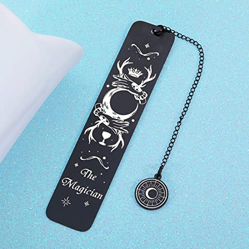 Tarot Bookmark for Booklover Women Men Gift Friend Christmas Gift for Bookworm Son Magician Bookmark for Astrology Lovers Tarot Lover Unique Gift for Girl Daughter Husband Wife Birthday Book Club Gift