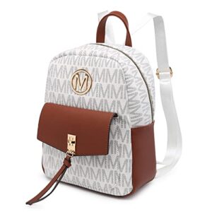 mkp mini backpack purse for women fashion cute small daypacks purse girls bookbag school shoulder bag with charm tassel