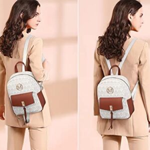 MKP Mini Backpack Purse for Women Fashion Cute Small Daypacks Purse Girls Bookbag School Shoulder Bag with Charm Tassel