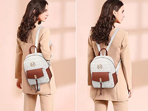 MKP Mini Backpack Purse for Women Fashion Cute Small Daypacks Purse Girls Bookbag School Shoulder Bag with Charm Tassel