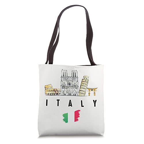 Cool Rome Italy Colosseum Souvenir Graphic Tees, Rome Italy Tote Bag