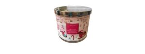 bath & body works, white barn 3-wick candle w/essential oils – 14.5 oz – 2021 christmas & winter scents! (twisted peppermint)