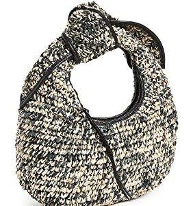 Poolside Bags Women's The Josie Knot Bag, Mixed Black, One Size