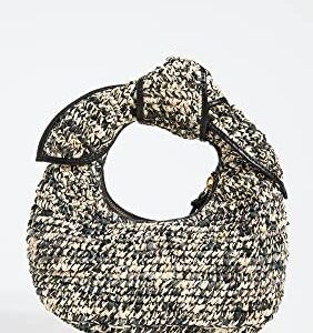 Poolside Bags Women's The Josie Knot Bag, Mixed Black, One Size