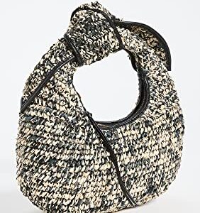 Poolside Bags Women's The Josie Knot Bag, Mixed Black, One Size