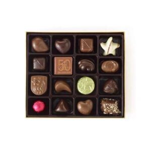 Godiva Chocolatier Assorted Chocolate Gold Gift Box, Valentine's Day Ribbon, 19 pc.