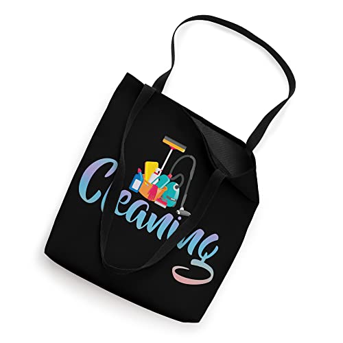 Cleaning Lover Fun Housekeeping Housekeeper Cleaner Graphic Tote Bag