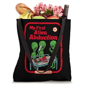 My First Alien Abduction Vintage Childgame Horror Goth Punk Tote Bag