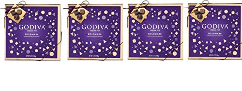 Godiva Assorted Goldmark Chocolate Giftbox 4.7 OZ(pack of 4)