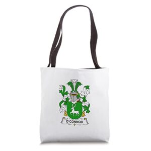 o’connor coat of arms – family crest tote bag