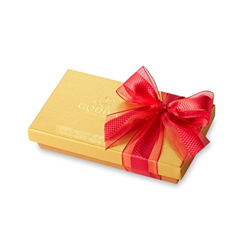 Godiva Chocolatier Mother's Day Gold Ballotin Assorted Gourmet Chocolates 8 Piece Gift Box