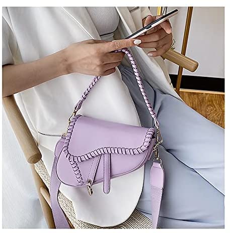 Women Saddle Shoulder Bag Clutch Purse Underarm Handbag Satchel Hand Bag Crossbody Bag