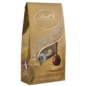 lindt lindor truffle, assorted chocolates, 5.10 oz