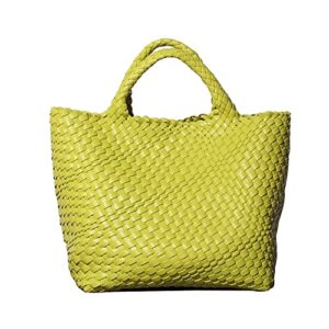 women’s tote bag large capacity handbags and purse for ladies (fruit-green)