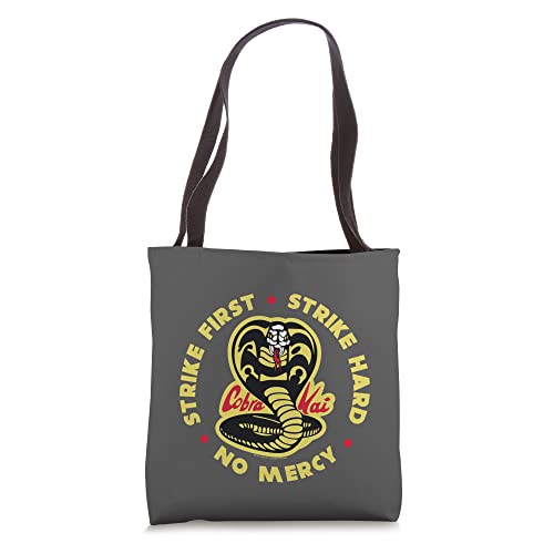 Cobra Kai Strike First Cobra Logo Tote Bag