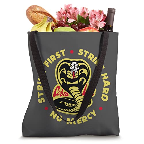 Cobra Kai Strike First Cobra Logo Tote Bag