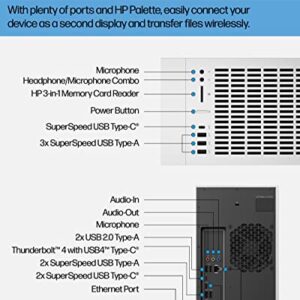 HP Envy Desktop Bundle PC, NVIDIA GeForce RTX 3070 Graphics,12th Generation Intel Core i9 Processor, 16 GB SDRAM, 1 TB SSD, Windows 11 Home OS, Wi-Fi & Bluetooth (TE02-0042, 2022)