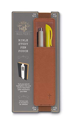 IF Faith Keepers Bible Study Pen Pouch - Brown