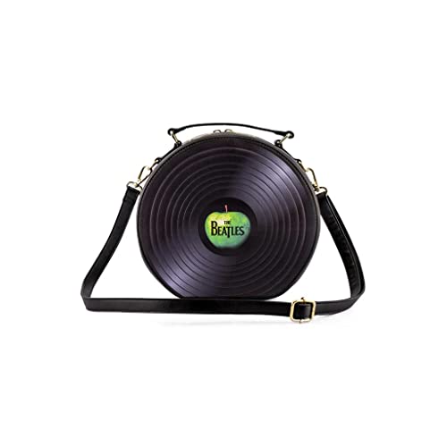 Loungefly The Beatles Let It Be Vinyl Record Crossbody Bag