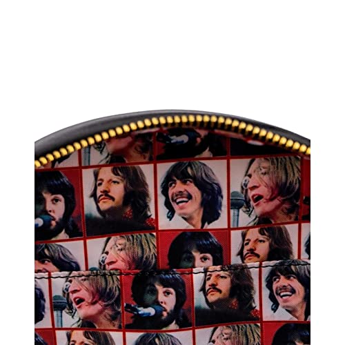 Loungefly The Beatles Let It Be Vinyl Record Crossbody Bag