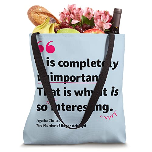 Limited Edition Agatha Christie Tote Bag