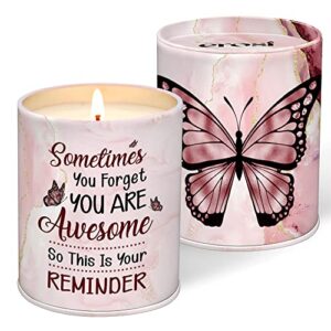 candles gifts for women – birthday gifts for women, mom – gifts for her, wife, girlfriend – funny gifts, valentines day gifts for her, wife – butterfly gifts for women – candles for women 10oz