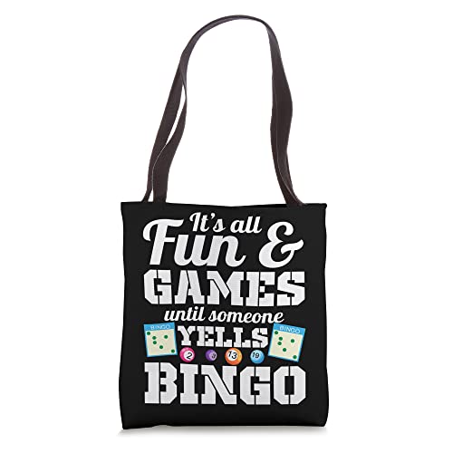 Bingo Yells | Funny Bingo Lover Funny Bingo Tote Bag