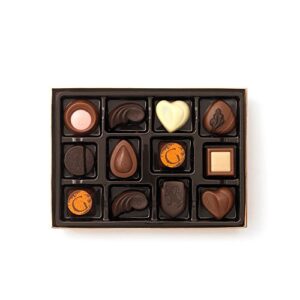 Godiva Chocolatier Assorted Gold Discovery Gift Box, Gourmet Chocolates, Great for any gift, Chocolate Gifts, Assorted Chocolates, 12 pc