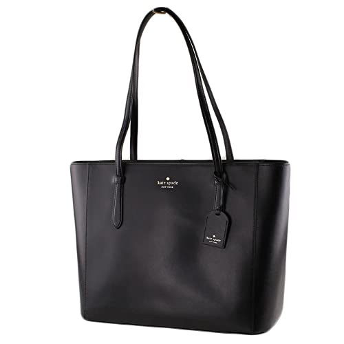 Kate Spade New York Schuyler Medium Leather Tote Shoulder Bag In Black