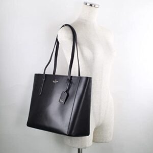 Kate Spade New York Schuyler Medium Leather Tote Shoulder Bag In Black