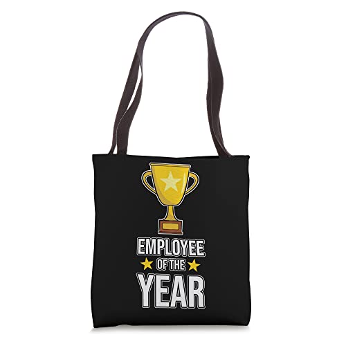 Employee Of The Year Appreciation Support Graphic Tote Bag