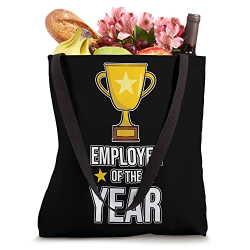 Employee Of The Year Appreciation Support Graphic Tote Bag