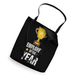 Employee Of The Year Appreciation Support Graphic Tote Bag