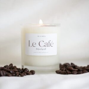 My Lumina LE CAFÉ - Coffee Soy Wax Candle -Prosperity/Abundance/Cash/Luck/Healing/Good Energy/Spiritual/Natural Scented Aromatherapy