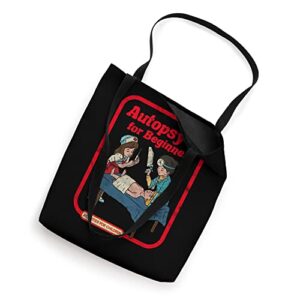 Autopsy for Beginners Vintage Childgame Horror Goth Punk Tote Bag