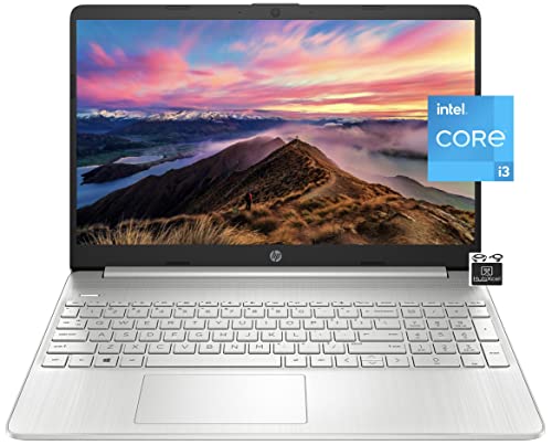 HP 2023 Pavilion 15.6’’ HD Screen Laptop, Dual Core Intel i3-1115G4 (Upto 4.1GHz,Beats i5-1030G7), 16GB RAM, 256GB SSD, Webcam, HDMI, Long Hour Battery, Win 11+HubxcelAccessory, Natural Silver