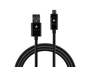 professional quick charge microusb compatible with your samsung godiva 5ft1.8m data charing cable plus extra strength for fast & quick charge speeds! (black)